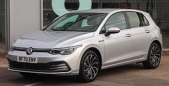 330px-2020_Volkswagen_Golf_Style_1.5_Front