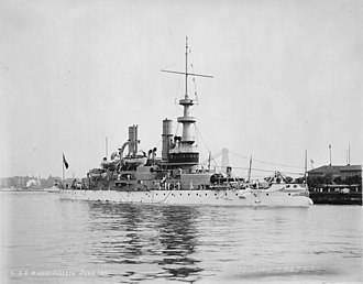 330px-Massachusetts_(BB2)._Starboard_bow_at_wharf,_06-1901_-_NARA_-_535432